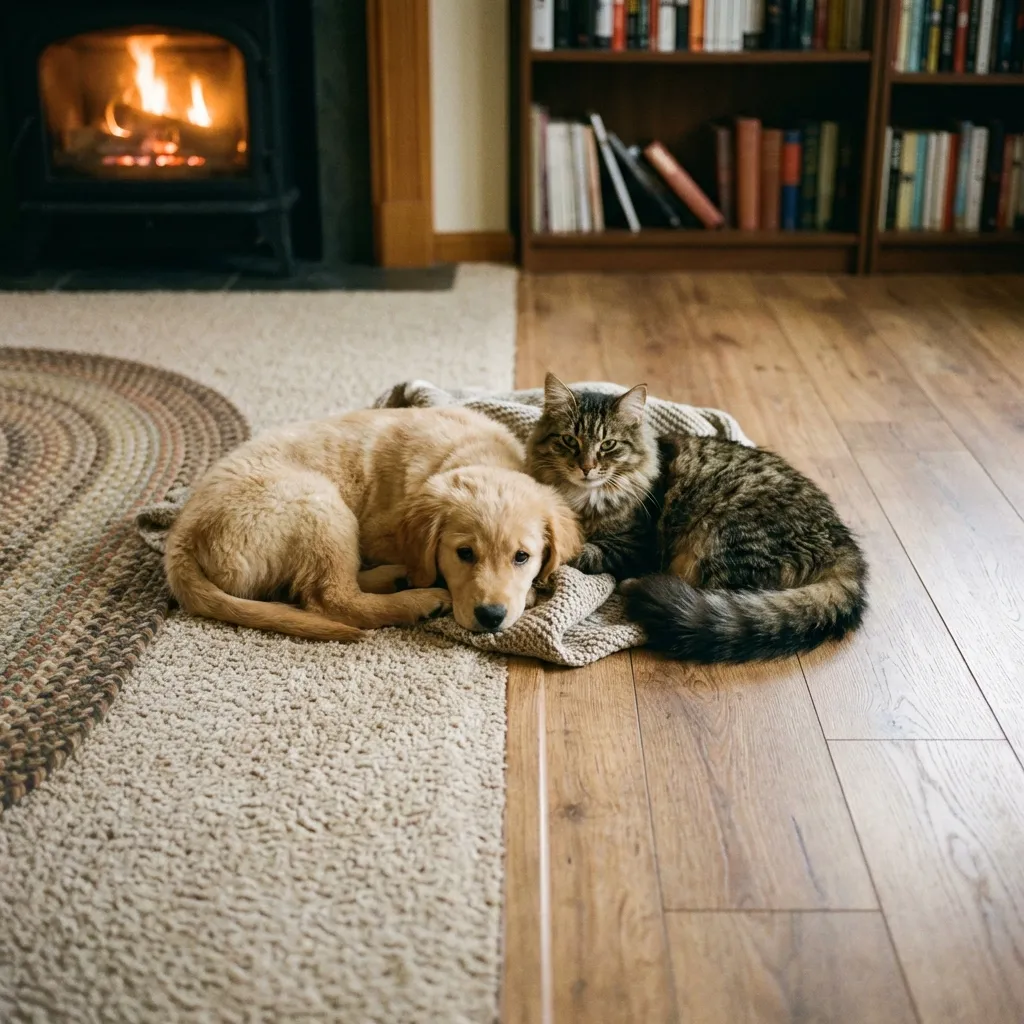 Carpet vs. Laminate: Which is right for your pets?