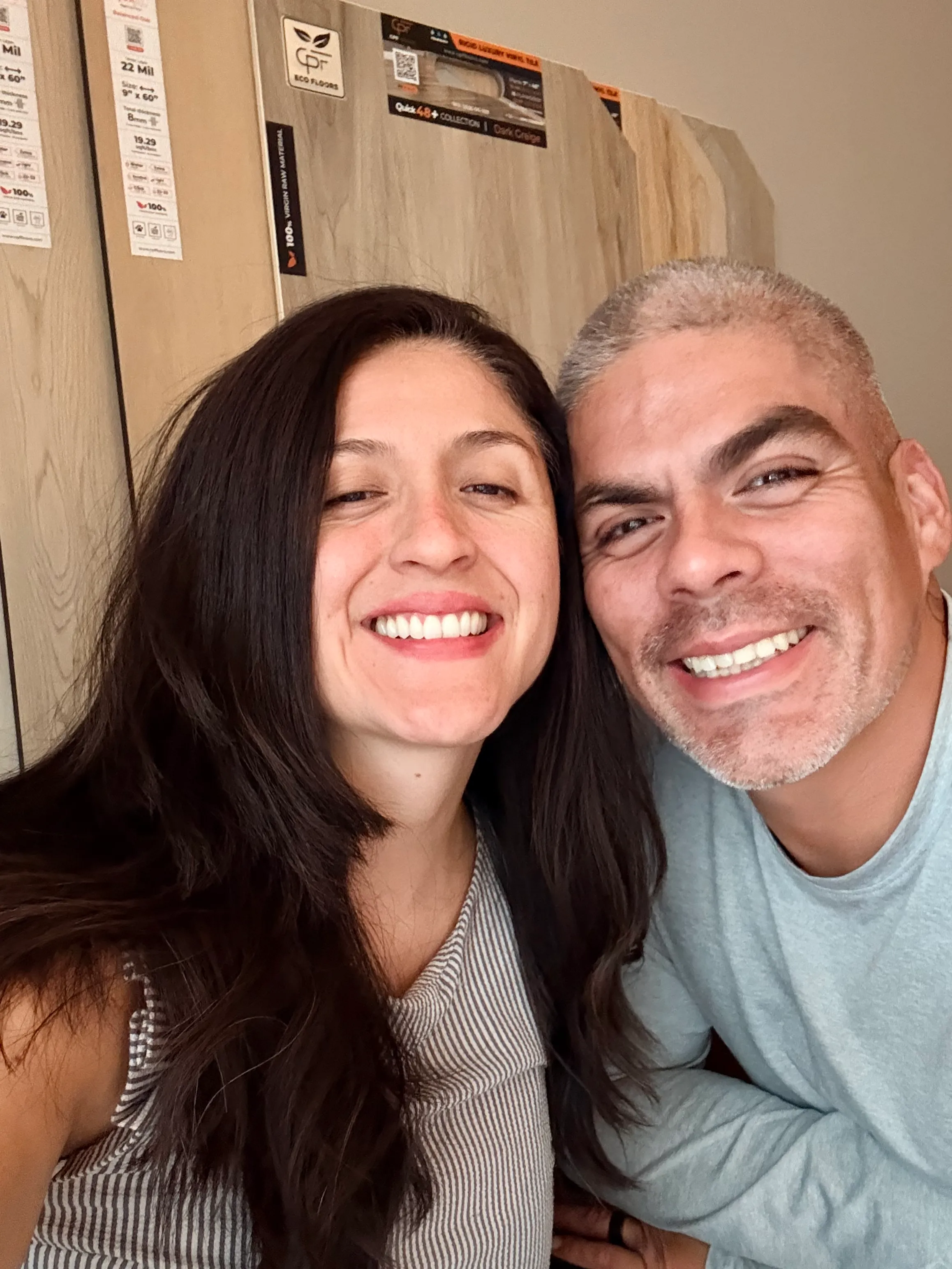 Julio and Eliana Vidal, founders of Inka Flooring