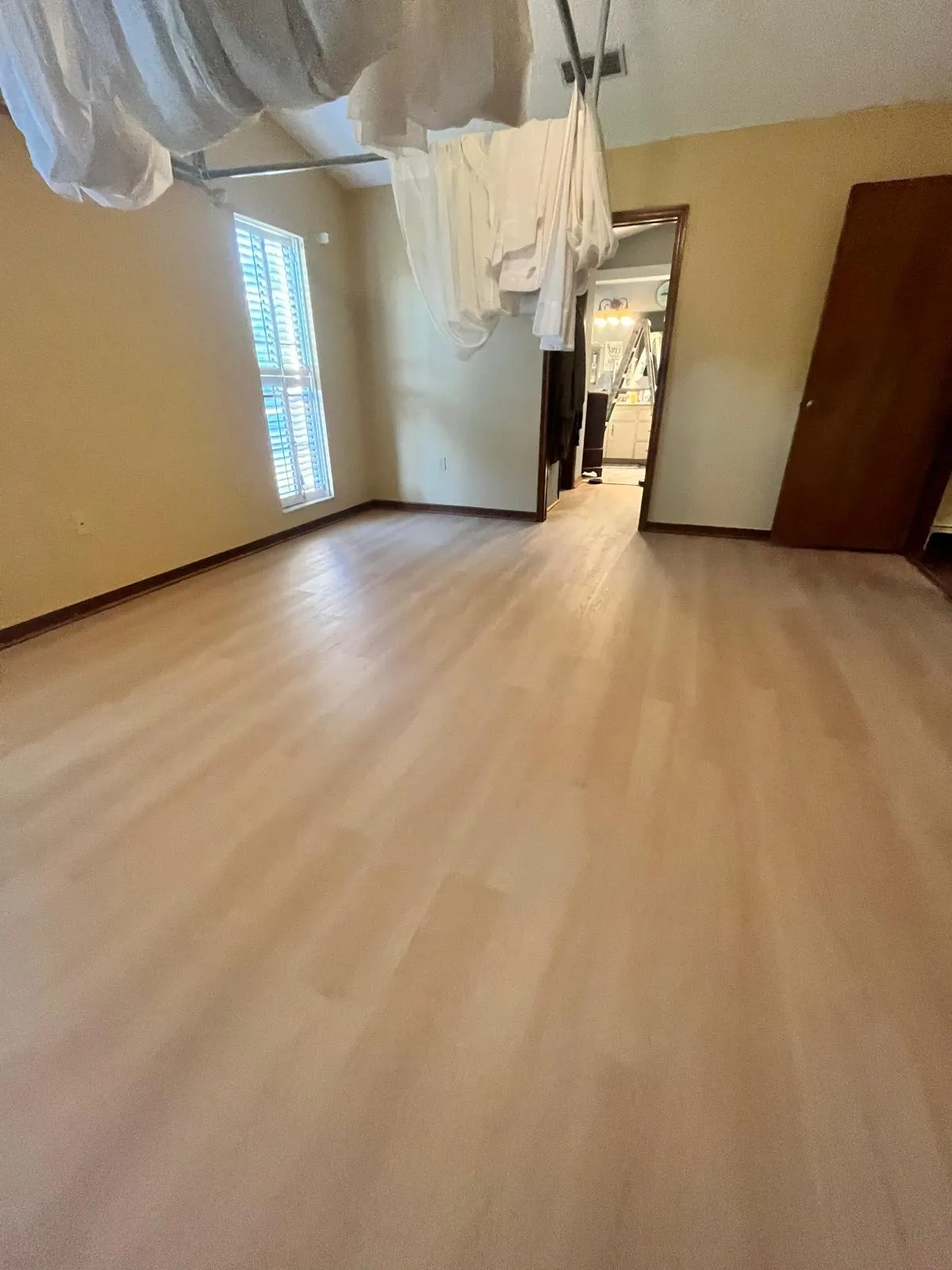 LVP flooring installed in a Lakeland home